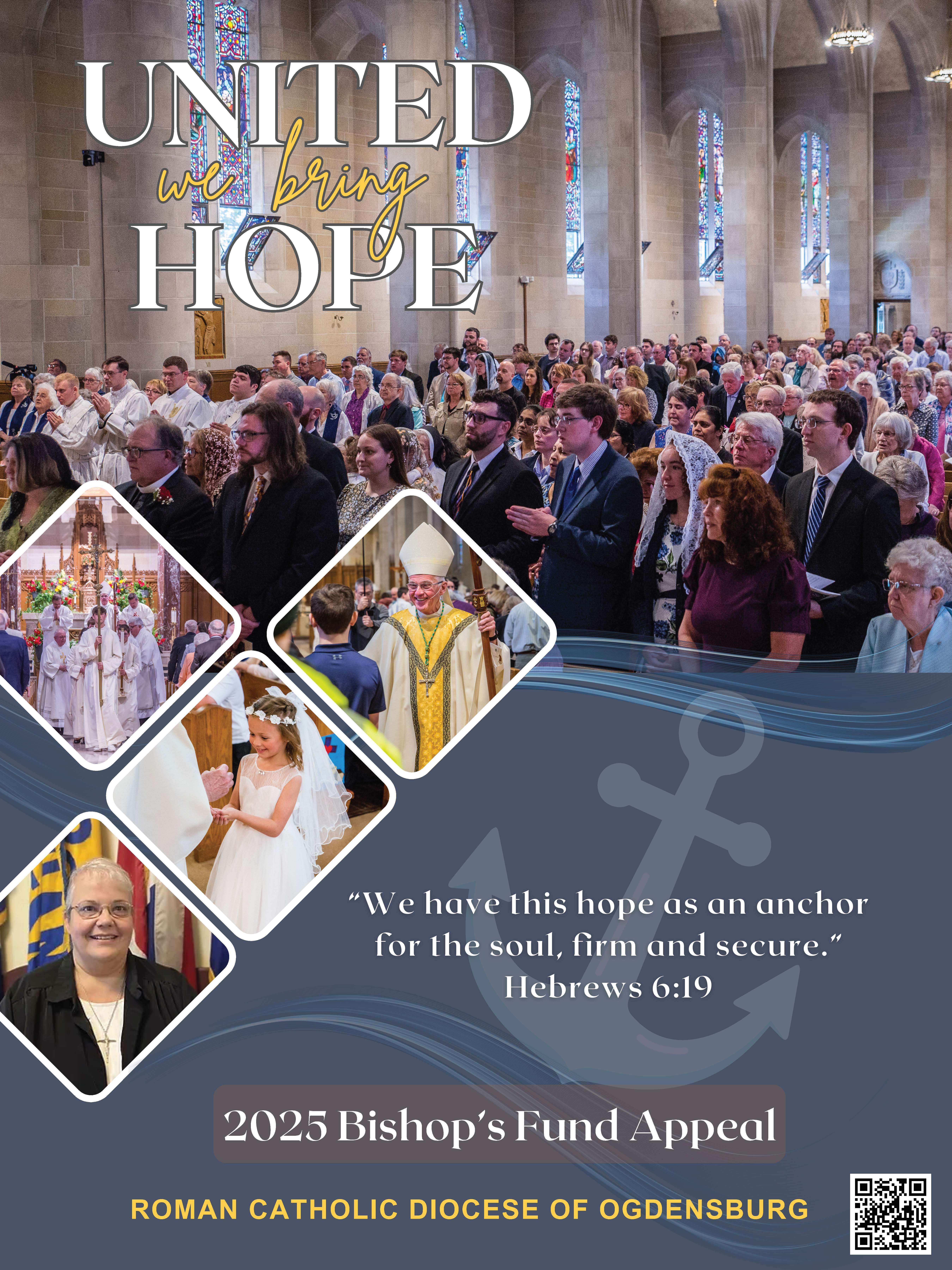 2025 Bishop's Fund Appeal poster